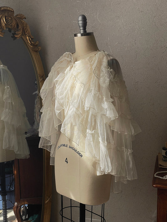 Ruffles Beige
